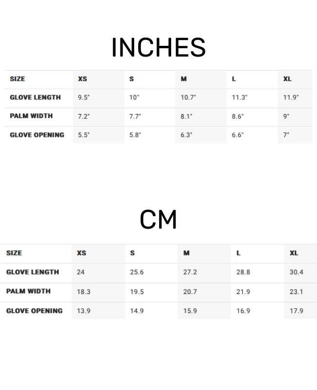 2024 Billabong Gloves Size Chart 0 Guida alle taglie
